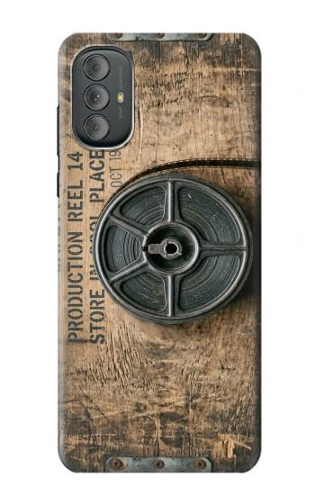 S4108 レトロフィルムアート Vintage Camera Film Reel Artwork Motorola Moto G Power 2022, G Play 2023 バックケース、フリップケース・カバー
