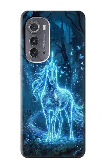 S4104 幻想の森の精霊馬 Mystical Forest Spirit Horse Fantasy Motorola Edge (2022) バックケース、フリップケース・カバー