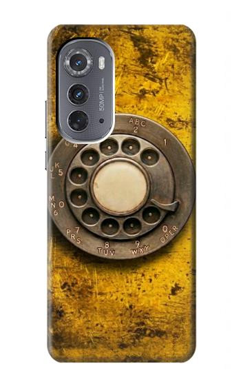 S4107 レトロ電話ダイヤル Retro Rotary Phone Dial Vintage Motorola Edge (2022) バックケース、フリップケース・カバー
