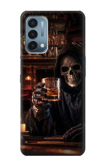 S4102 スカルバーアート Vintage Skull Tavern Artwork OnePlus Nord N200 5G バックケース、フリップケース・カバー
