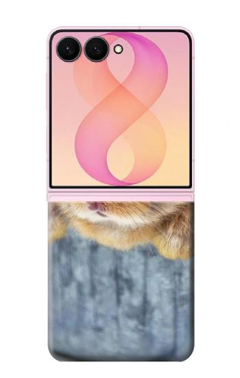 S0242 可愛いウサギ Cute Rabbit Samsung Galaxy Z Flip 8 バックケース、フリップケース・カバー