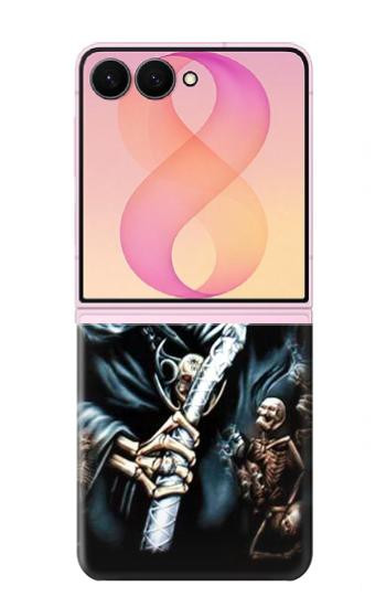 S0295 死神 Grim Reaper Samsung Galaxy Z Flip 8 バックケース、フリップケース・カバー