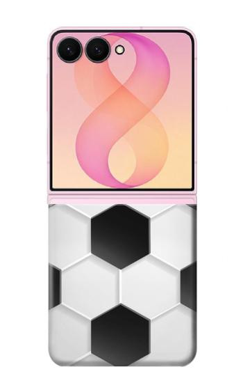 S2061 サッカーのパターン Football Soccer Pattern Samsung Galaxy Z Flip 8 バックケース、フリップケース・カバー