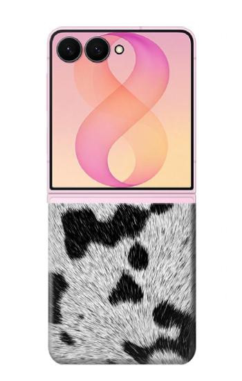 S2170 牛毛皮テクスチャグラフィックプリント Cow Fur Texture Graphic Printed Samsung Galaxy Z Flip 8 バックケース、フリップケース・カバー