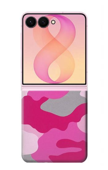 S2525 ンク迷彩 Pink Camo Camouflage Samsung Galaxy Z Flip 8 バックケース、フリップケース・カバー
