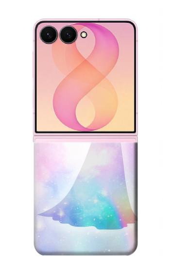 S2992 プリンセスパステルシルエット Princess Pastel Silhouette Samsung Galaxy Z Flip 8 バックケース、フリップケース・カバー