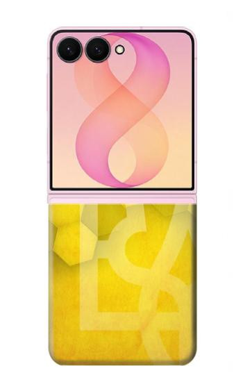 S3006 ウクライナサッカー Ukraine Football Soccer Flag Samsung Galaxy Z Flip 8 バックケース、フリップケース・カバー