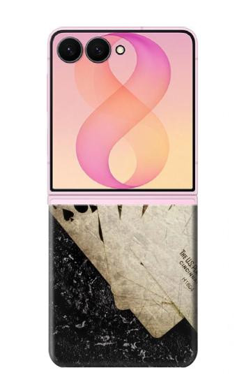 S3231 ヴィンテージロイヤルストレートフラッシュカード Vintage Royal Straight Flush Cards Samsung Galaxy Z Flip 8 バックケース、フリップケース・カバー