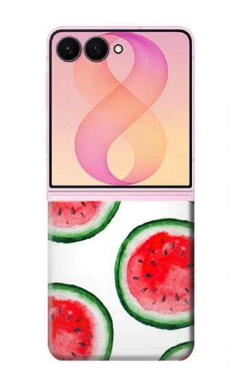 S3236 スイカパターン Watermelon Pattern Samsung Galaxy Z Flip 8 バックケース、フリップケース・カバー