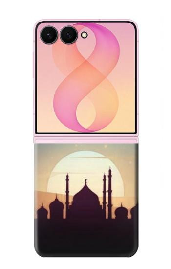 S3502 イスラムの夕日 Islamic Sunset Samsung Galaxy Z Flip 8 バックケース、フリップケース・カバー