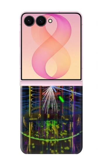 S3545 量子粒子衝突 Quantum Particle Collision Samsung Galaxy Z Flip 8 バックケース、フリップケース・カバー