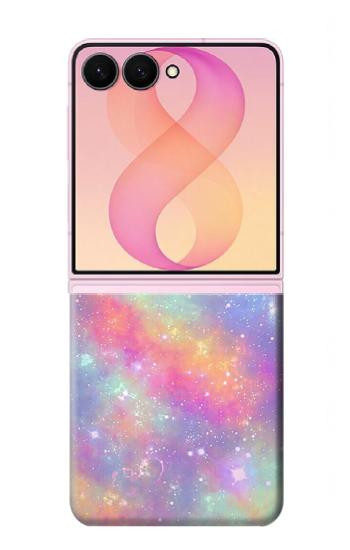 S3706 パステルレインボーギャラクシーピンクスカイ Pastel Rainbow Galaxy Pink Sky Samsung Galaxy Z Flip 8 バックケース、フリップケース・カバー