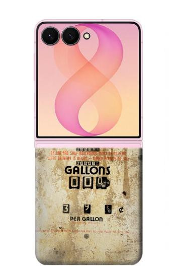 S3954 ビンテージガスポンプ Vintage Gas Pump Samsung Galaxy Z Flip 8 バックケース、フリップケース・カバー