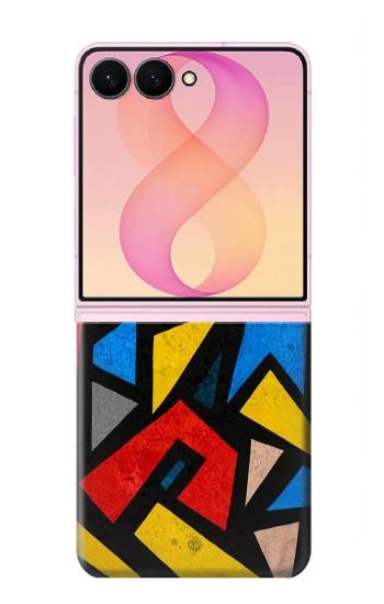 S4044 ストリートアートの抽象的なグラフィック Street Art Abstract Graphics Samsung Galaxy Z Flip 8 バックケース、フリップケース・カバー
