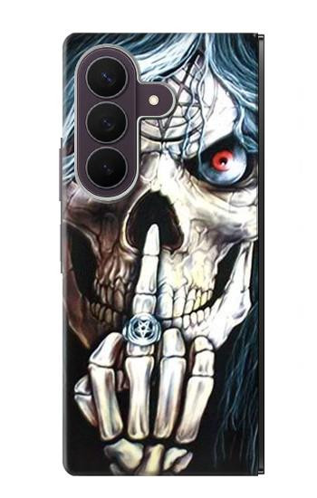 S0222 スカルペンタグラム 五芒星 Skull Pentagram Samsung Galaxy Z Fold 8 Ultra バックケース、フリップケース・カバー
