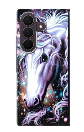 S0749 ユニコーン Unicorn Horse Samsung Galaxy Z Fold 8 Ultra バックケース、フリップケース・カバー