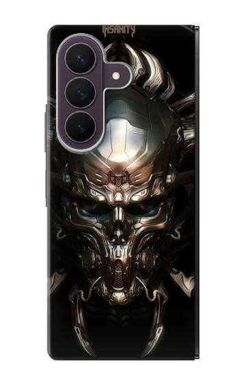 S1027 メタルスカル Hardcore Metal Skull Samsung Galaxy Z Fold 8 Ultra バックケース、フリップケース・カバー