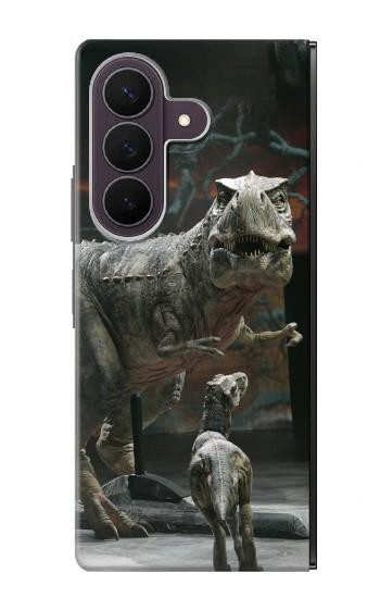 S1288 恐竜Tレックス博物館 Dinosaur T Rex Museum Samsung Galaxy Z Fold 8 Ultra バックケース、フリップケース・カバー