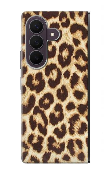 S2204 ヒョウ柄グラフィックプリント Leopard Pattern Graphic Printed Samsung Galaxy Z Fold 8 Ultra バックケース、フリップケース・カバー