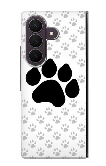S2355 動物ポウあしあと Paw Foot Print Samsung Galaxy Z Fold 8 Ultra バックケース、フリップケース・カバー