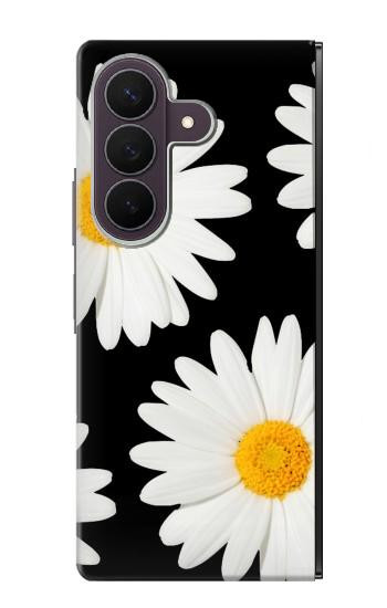 S2477 デイジーの花 Daisy flower Samsung Galaxy Z Fold 8 Ultra バックケース、フリップケース・カバー