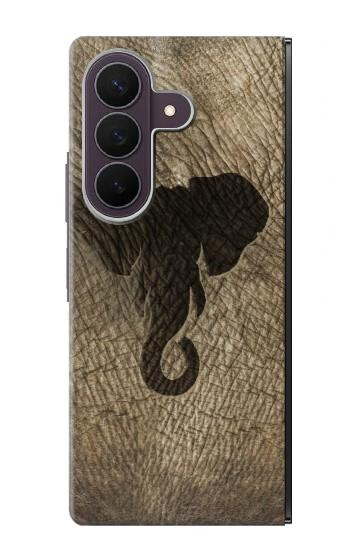 S2516 エレファントスキングラフィックプリント Elephant Skin Graphic Printed Samsung Galaxy Z Fold 8 Ultra バックケース、フリップケース・カバー