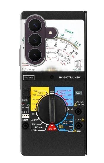 S2660 アナログマルチメータグラフィックプリント Analog Multimeter Graphic Printed Samsung Galaxy Z Fold 8 Ultra バックケース、フリップケース・カバー