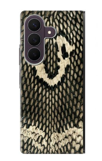 S2711 キングコブラ 蛇の皮膚 グラフィックプリント King Cobra Snake Skin Graphic Printed Samsung Galaxy Z Fold 8 Ultra バックケース、フリップケース・カバー