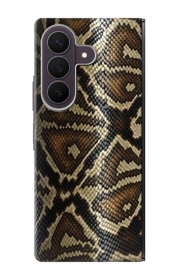 S2712 アナコンダアマゾン 蛇の皮膚 グラフィックプリント Anaconda Amazon Snake Skin Graphic Printed Samsung Galaxy Z Fold 8 Ultra バックケース、フリップケース・カバー