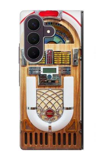 S2853 ジュークボックス - 自動レトロな音楽再生デバイス  Jukebox Music Playing Device Samsung Galaxy Z Fold 8 Ultra バックケース、フリップケース・カバー