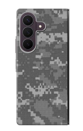 S2867 デジタルカモ柄 Army White Digital Camo Samsung Galaxy Z Fold 8 Ultra バックケース、フリップケース・カバー