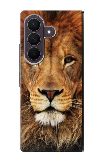 S2870 ライオン Lion King of Beasts Samsung Galaxy Z Fold 8 Ultra バックケース、フリップケース・カバー