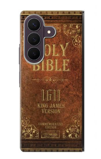 S2890 聖書 Holy Bible 1611 King James Version Samsung Galaxy Z Fold 8 Ultra バックケース、フリップケース・カバー