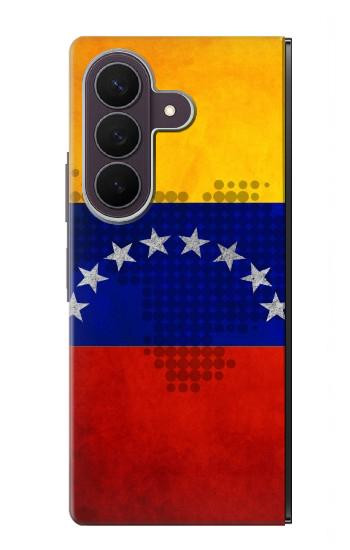S2974 ベネズエラサッカー Venezuela Football Soccer Map Flag Samsung Galaxy Z Fold 8 Ultra バックケース、フリップケース・カバー
