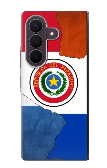 S3017 パラグアイの旗 Paraguay Flag Samsung Galaxy Z Fold 8 Ultra バックケース、フリップケース・カバー