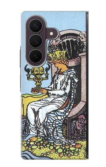 S3067 タロットカード カップの女王 Tarot Card Queen of Cups Samsung Galaxy Z Fold 8 Ultra バックケース、フリップケース・カバー