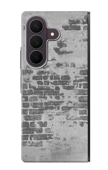 S3093 古いレンガの壁 Old Brick Wall Samsung Galaxy Z Fold 8 Ultra バックケース、フリップケース・カバー
