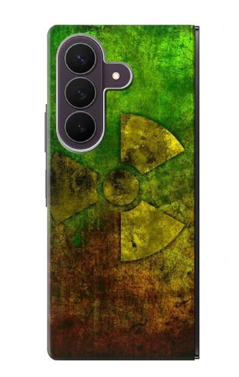 S3202 ハザードシンボル Radioactive Nuclear Hazard Symbol Samsung Galaxy Z Fold 8 Ultra バックケース、フリップケース・カバー