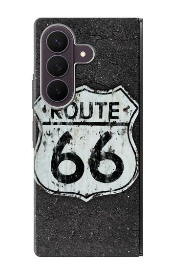 S3207 ルート66サイン Route 66 Sign Samsung Galaxy Z Fold 8 Ultra バックケース、フリップケース・カバー