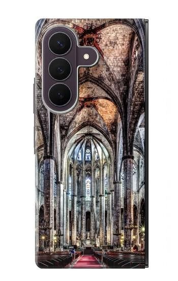 S3210 サンタ・マリア・ダル・マール教会 Santa Maria Del Mar Cathedral Samsung Galaxy Z Fold 8 Ultra バックケース、フリップケース・カバー