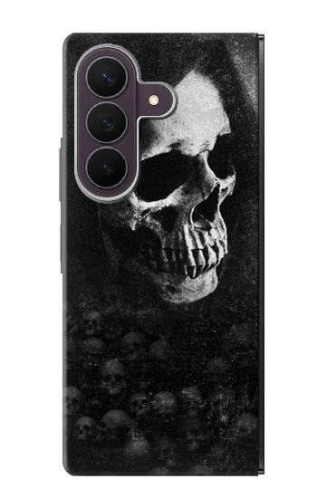 S3333 デス・スカル・死神 Death Skull Grim Reaper Samsung Galaxy Z Fold 8 Ultra バックケース、フリップケース・カバー