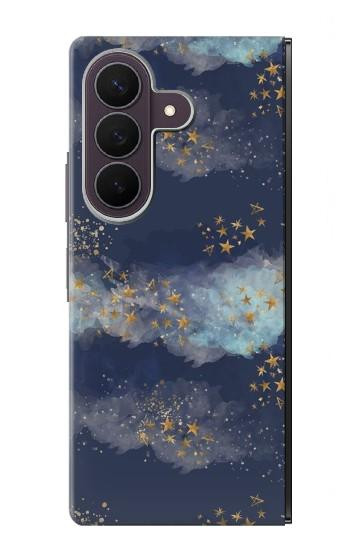 S3364 金星空 Gold Star Sky Samsung Galaxy Z Fold 8 Ultra バックケース、フリップケース・カバー