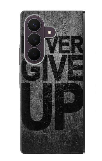 S3367 諦めないで Never Give Up Samsung Galaxy Z Fold 8 Ultra バックケース、フリップケース・カバー