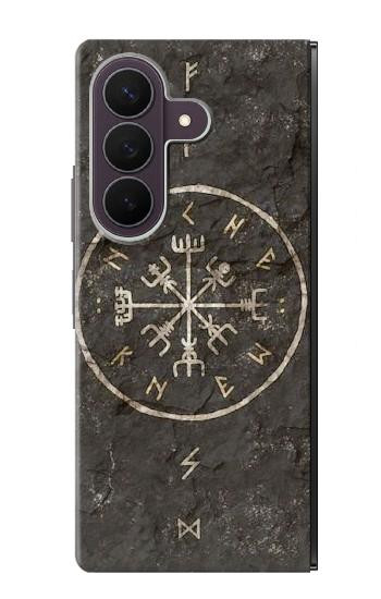S3413 北欧の古代バイキングシンボル Norse Ancient Viking Symbol Samsung Galaxy Z Fold 8 Ultra バックケース、フリップケース・カバー