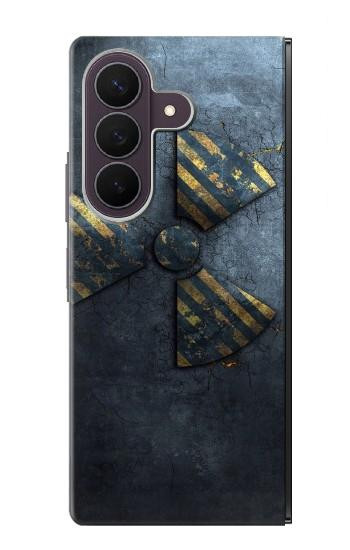 S3438 放射性 Danger Radioactive Samsung Galaxy Z Fold 8 Ultra バックケース、フリップケース・カバー
