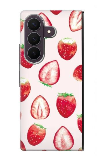 S3481 イチゴ Strawberry Samsung Galaxy Z Fold 8 Ultra バックケース、フリップケース・カバー