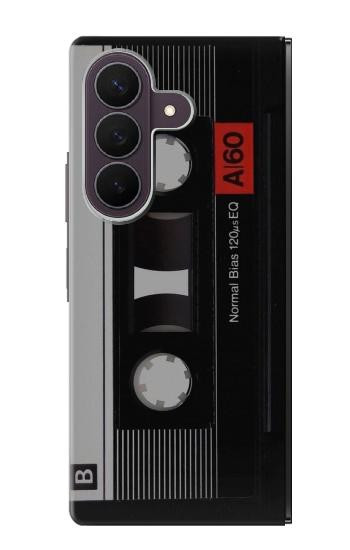 S3516 ビンテージカセットテープ Vintage Cassette Tape Samsung Galaxy Z Fold 8 Ultra バックケース、フリップケース・カバー