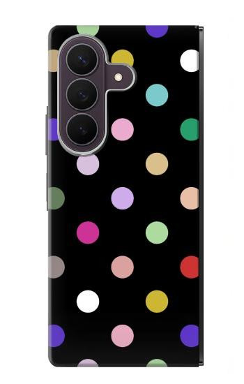 S3532 カラフルな水玉 Colorful Polka Dot Samsung Galaxy Z Fold 8 Ultra バックケース、フリップケース・カバー