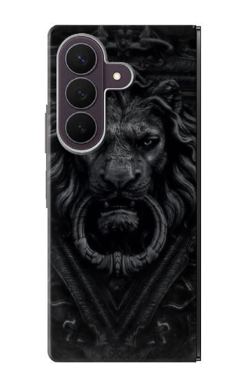 S3619 ダークゴシックライオン Dark Gothic Lion Samsung Galaxy Z Fold 8 Ultra バックケース、フリップケース・カバー