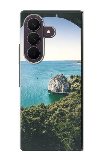 S3865 ヨーロッパ ドゥイーノ ビーチ イタリア Europe Duino Beach Italy Samsung Galaxy Z Fold 8 Ultra バックケース、フリップケース・カバー